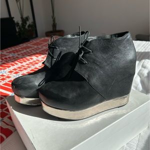 Jeffrey Campbell wedge Alexa Bootie circa 2010